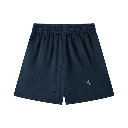 Mesh Drawstring Shorts: Doodle & Stitch