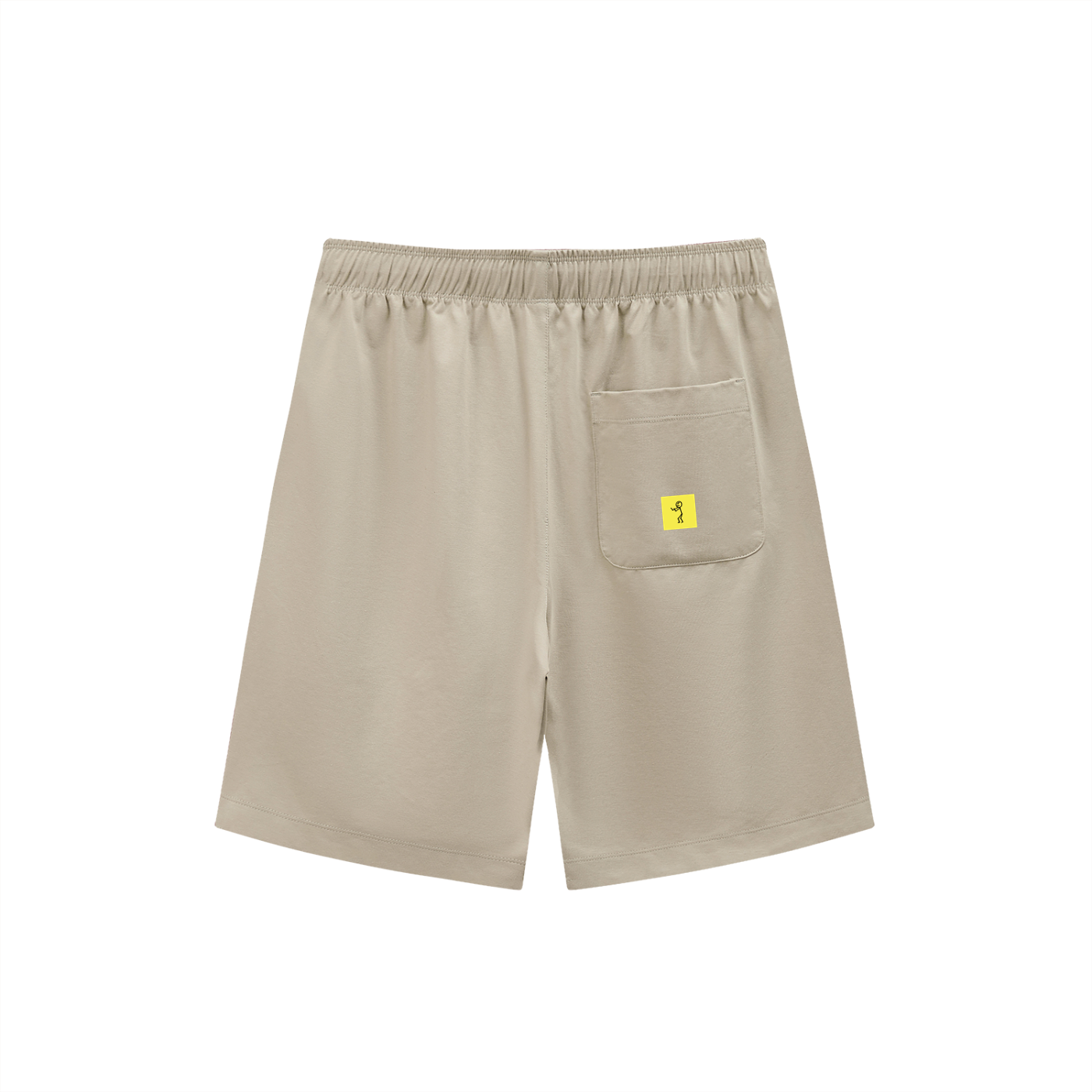 Lightweight Drawstring Shorts: Dood Badge