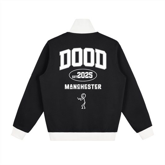 Contrast Side Stripe Fleece Track Jacket - Dood Manchester 25