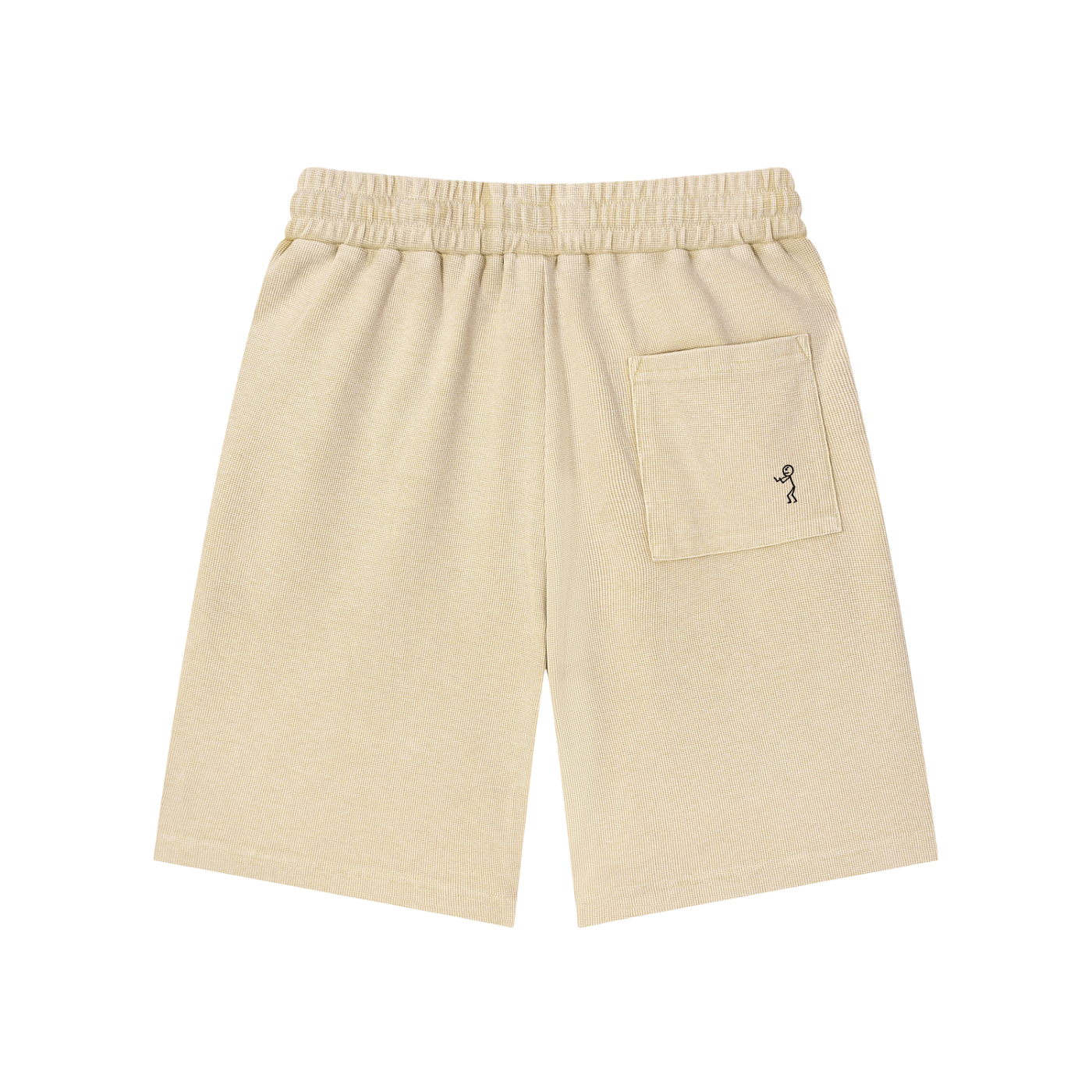 Mineral Wash Waffle Shorts: Dood
