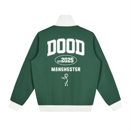 Contrast Side Stripe Fleece Track Jacket - Dood Manchester 25