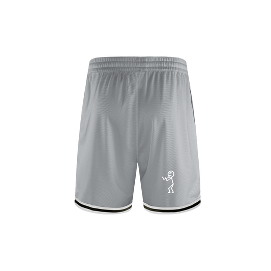 Classic Stripe Trim Basketball Shorts - Dood 25