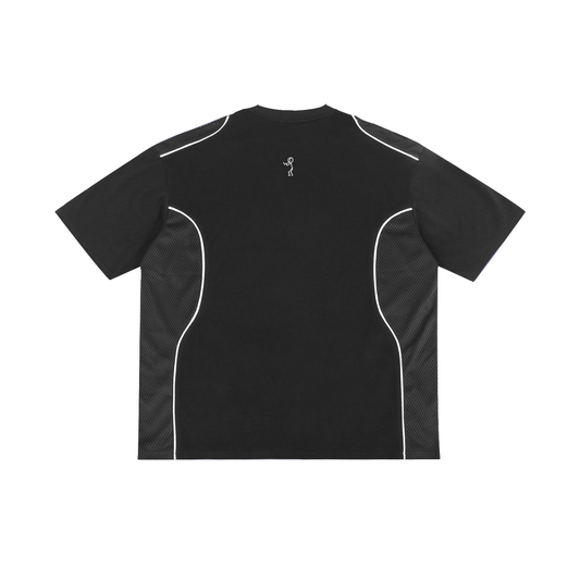 Piped Panel T-Shirt: Doodle & Stitch