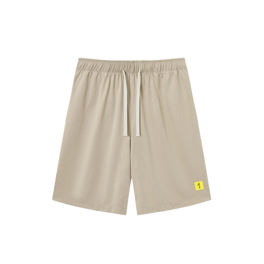 Lightweight Drawstring Shorts: Dood Badge
