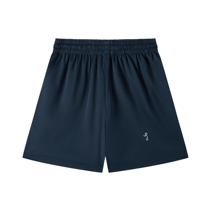 Mesh Drawstring Shorts: Doodle & Stitch