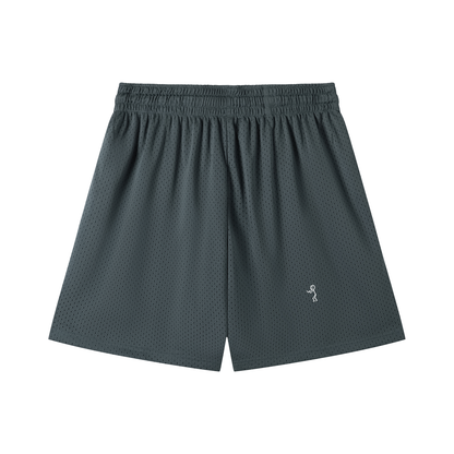 Mesh Drawstring Shorts: Doodle & Stitch
