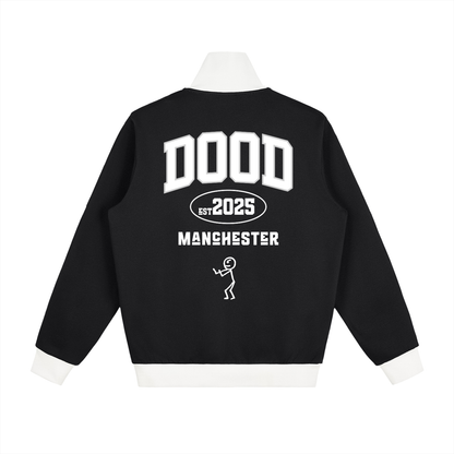 Contrast Side Stripe Fleece Track Jacket - Dood Manchester 25