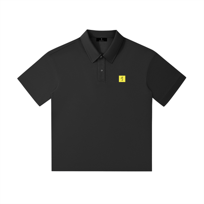 Short-Sleeve Polo: Dood Badge