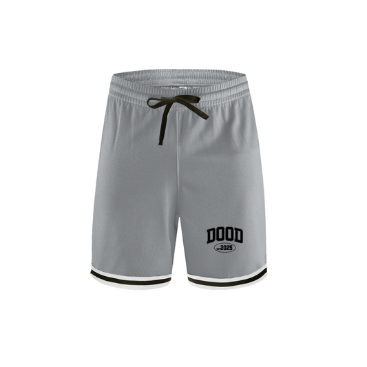 Classic Stripe Trim Basketball Shorts - Dood 25