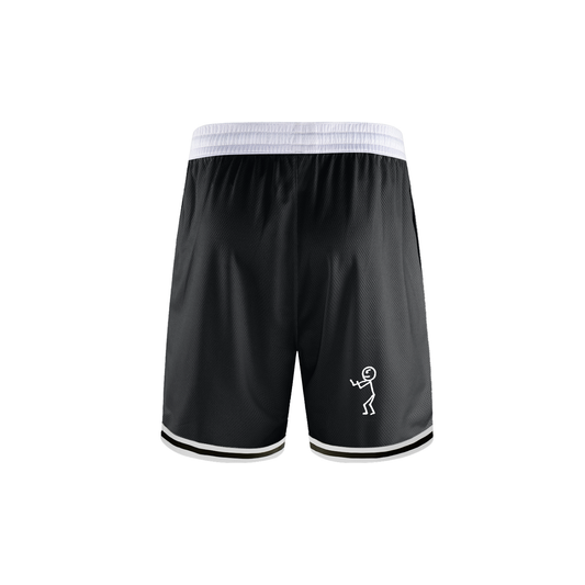 Classic Stripe Trim Basketball Shorts - Dood 25