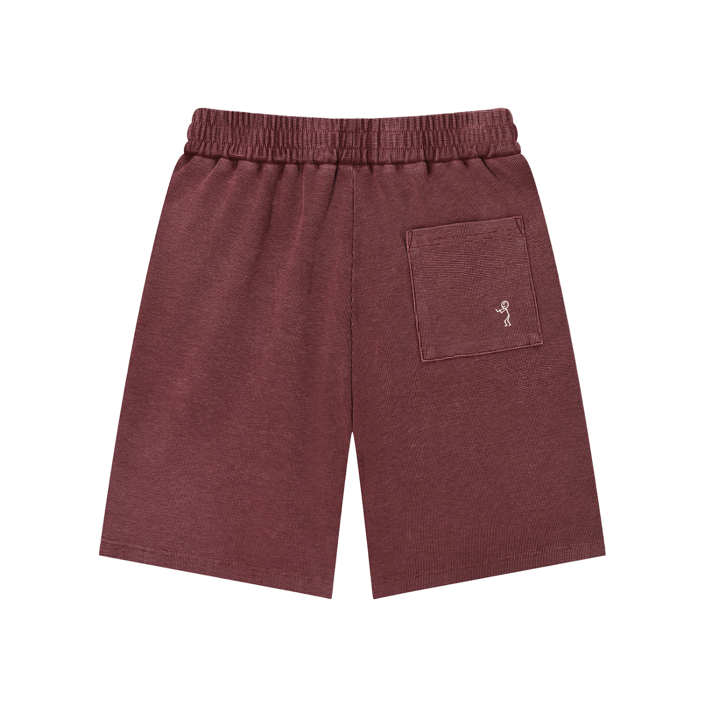 Mineral Wash Waffle Shorts: Dood