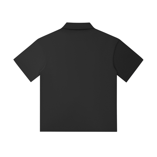 Short-Sleeve Polo: Dood Badge
