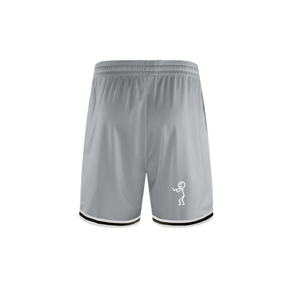 Classic Stripe Trim Basketball Shorts - Dood 25