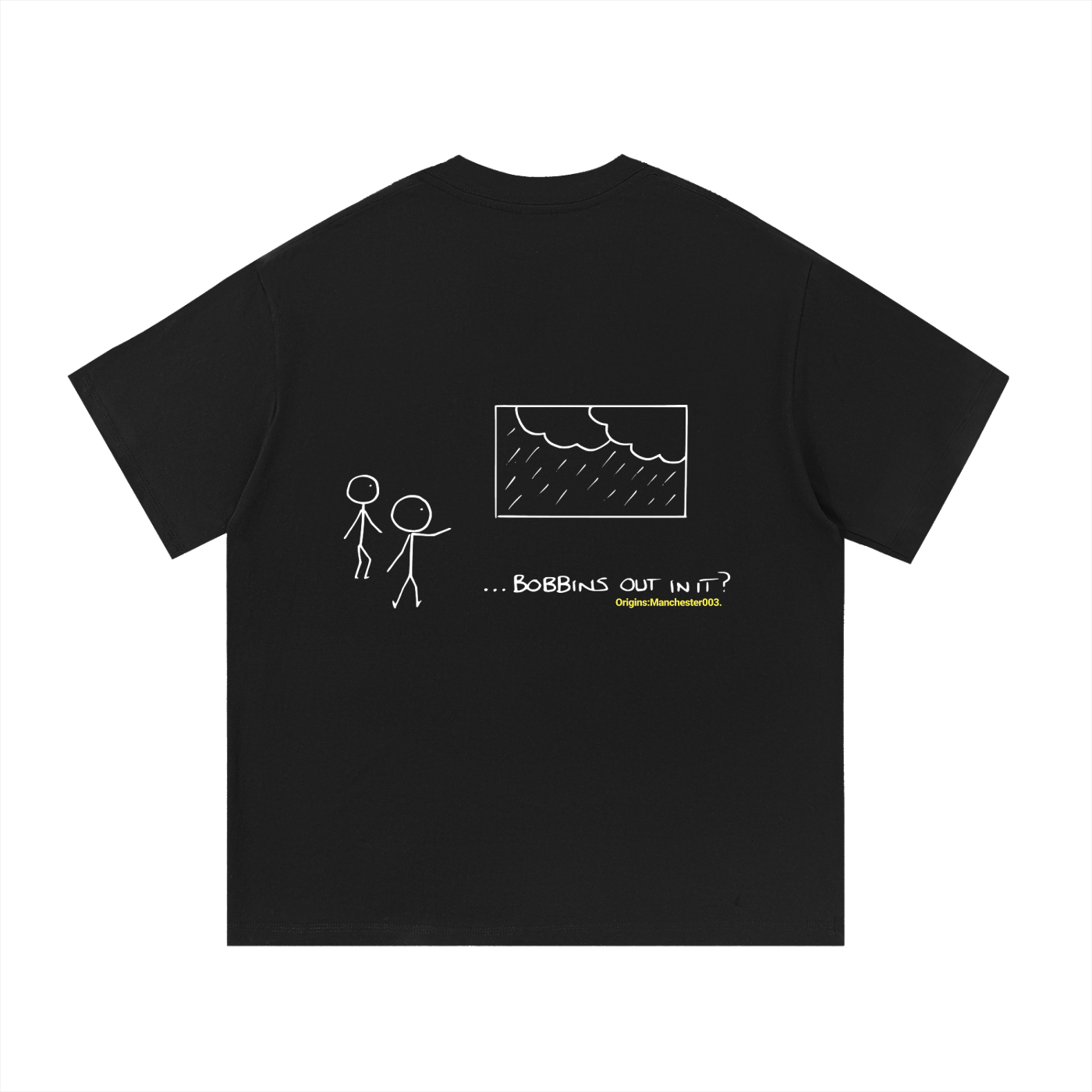 Origins Manchester T-Shirt: Bobbins Out