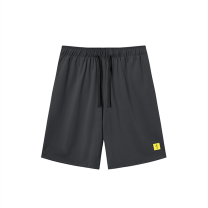 Lightweight Drawstring Shorts: Dood Badge