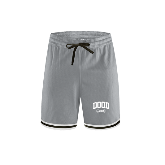 Classic Stripe Trim Basketball Shorts - Dood 25