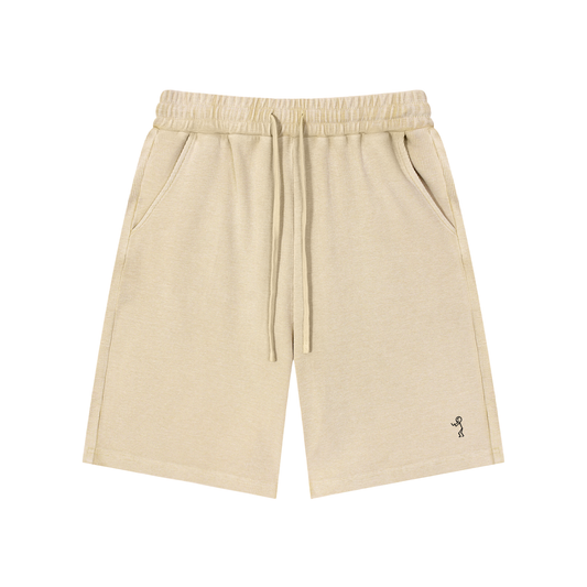 Mineral Wash Waffle Shorts: Dood