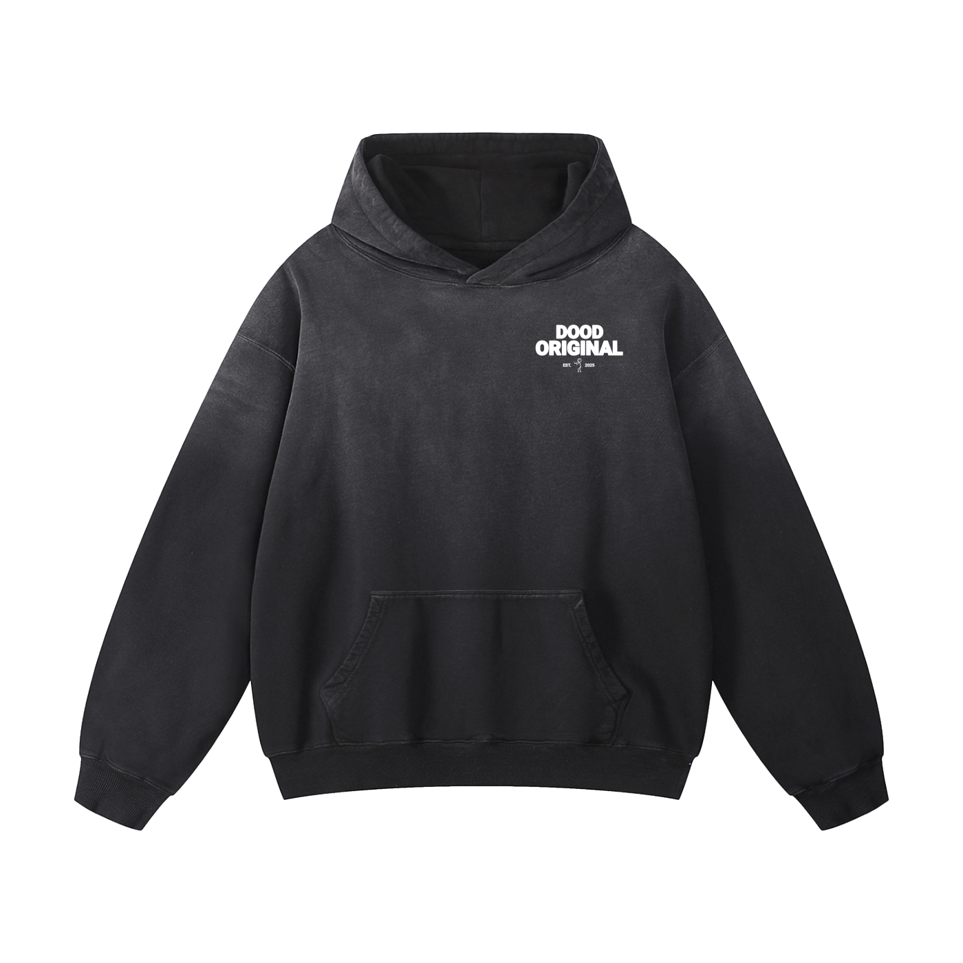 Heavyweight Fade Oversized Hoodie - Dood Original Sunday